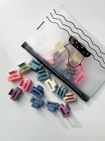 20pcs Random Color Matte Geometric Square Mini Cute Sweet Fashion Hair Clips, Hair Accessories For Women & Girls Hair Accessories, For Women, Fall, Travel, Hair Tools, Accessories Women, Hair Stuff,Fall,Hair Accessories,Hair Accessories For Women,Travel,Hair Accessories,Accessories Women,Hair Accessory,Hair Accessories Women,Hair Tools,Hair Stuff,Stuff,Beauty Accessories,Gifts,Travel,Gifts For Women,Hair Stuff,Stocking Stuffers