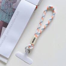 1pc Short Phone Lanyard Wrist Strap, Universal For Phone Case, Key Chain, U Disk, Camera Accessory - Multicolor - View 17
