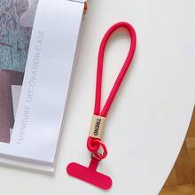 1pc Short Phone Lanyard Wrist Strap, Universal For Phone Case, Key Chain, U Disk, Camera Accessory - Multicolor - View 19