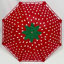 Manual Strawberry Transparent Umbrella Is Easy To Fold And Put Away, Strong And Durable, Can Be Used To Protect Against Rain And Rain, Outdoor Sun Protection And Rain Protection Tools, Suitable For Outdoor Sun Protection Tools, Outdoor Rain Protection Products, Outdoor Travel Supplies, Casual Travel Convenient Umbrella, Birthday Gift, New Year Gift
