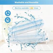 10-Pack Reusable Microfiber Mop Refill Pads - Compatible With Popular Spray Mop Systems, Includes 5 Dry Sweeping And 5 Deep Cleaning Cloths For Hardwood And Multi-Surface Floors - 6片 O-cedar H2pro 拖把墊 - 查看 4