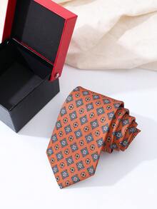 1pc Men's Necktie, Jacquard Tie, Fashion Versatile, Suitable For Party, Vacation, Work, Wedding And All Seasons - A - View 19