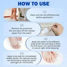 Fungal Nail Patches, 21pcs/Box Nail Health Care Patches, Nail Fungus Care Patches, Suitable For Solving Fungal Nails And Other Nail Problems, Nail Supplies, Daily Care Nails Kit Set Manicure Comfort - 杏色 - 查看 8