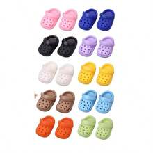 1 par de zapatos casuales con efecto desgastado adecuados para muñecas de 15 cm, con opciones de multicolor, estilo casual, para satisfacer las diversas necesidades de vestuario y apariencia casual de las muñecas - Multicolor - Ver 3