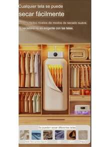 SECADOR DE ROPA PORTATIL INTELIGENTE, SECADOR DE ROPA , SECADOR DE TENDEDERO , SECADOR DE ROPA HUMEDAD - Multicolor - Ver 6