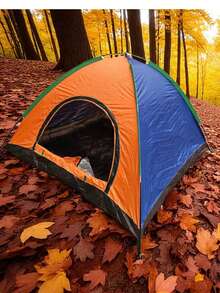 Casa Campaña Tienda Ligera 5 Personas Impermeable Facil Instalacion Reforzada Color MULTICOLOR - Multicolor - Ver 7