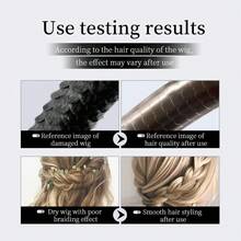 Spray acondicionador sin enjuague para pelucas - Suaviza y repara fácilmente, spray anti-frizz. Refresca, repara y suaviza pelucas secas o enredadas. Fórmula no grasa que deja las pelucas suaves y brillantes, prolongando la vida útil de las pelucas. Apto para pelucas sintéticas y de cabello humano.