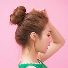 1/3pcs (8cm Diameter) Donut Hair Bun Maker, Versatile Bun Shaper Tool ,Hair Styling Kit ,Hair Tool Kit