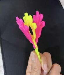 Planilla de 20 Piezas de Manitas Aplaudidoras, Porra Celebracion Fiesta Batucada - Multicolor - Ver 5