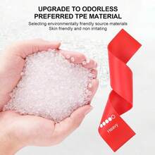 JASUVII Bandas Elasticas Fitness, Barra de Pilates Multifuncional de 11 Piezas, Bandas de Tobillo para Entrenamiento, Equipo de Ejercicio Glúteos para Mujeres Piernas y Glúteos - AWB - Ver 8