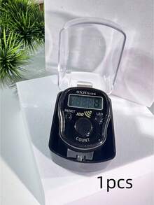 1个、6个、12个装指环计数器，便携式环形电子计数器，带手动按钮，迷你手持计数器（颜色随机），彩色指环计数器，适用于斋月，独立包装伊斯兰念珠计数器，便携式诵经计数器，适用于斋月念珠计数，伊斯兰信徒和宗教人士日常使用。 - 彩色 - 查看 18