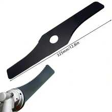 High Quality SK5 Lawn Mower Blades, 13 Inch S-Shaped Trimming Blades For Petrol Lawn Mowers, Brush Cutters, Lawn Trimmers, Efficient Grass And Shrub Cutting, Garden Tool Accessories, Lawn Mower Accessories, Trimmer Parts