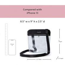 Baggallini Stadium Crossbody - Màu đen với lớp lót cát - Xem 3