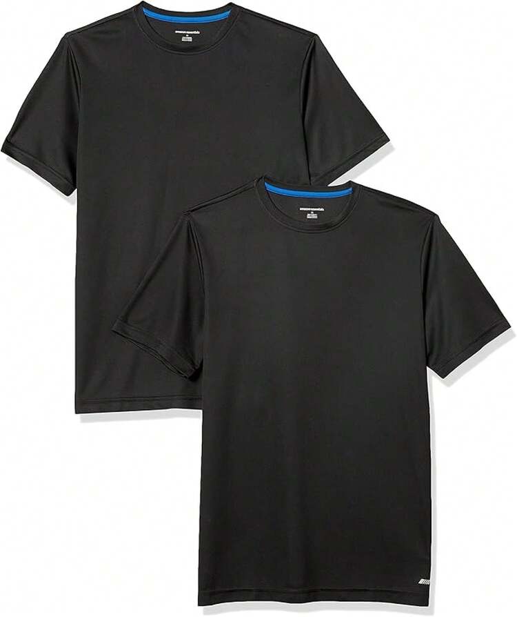 Essentials Performance Tech Men's 2-Pack T-Shirt - Grey - View 1