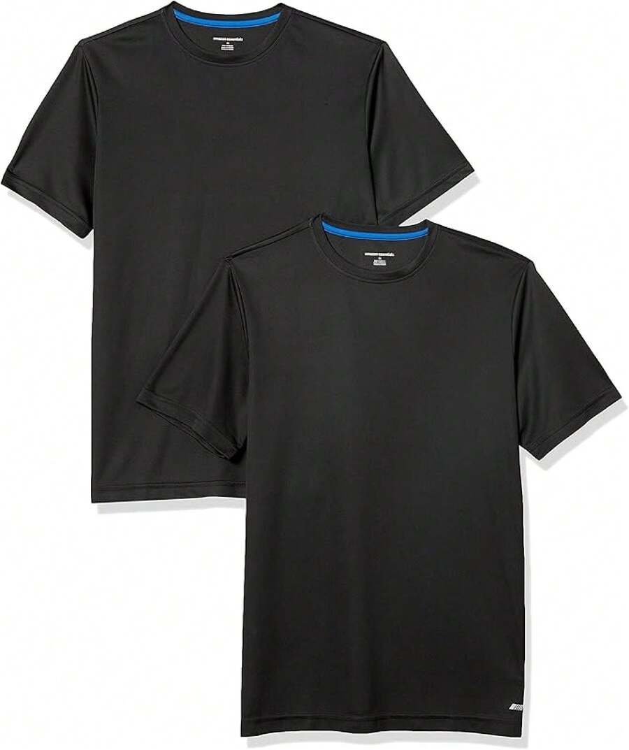 Essentials Performance Tech Men's 2-Pack T-Shirt - 灰色 - 查看 1