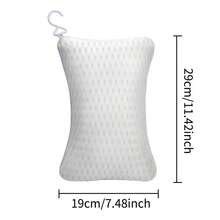 1 pieza Almohada para bañera, Cojín de descanso para cabeza de bañera de baño, Almohada para bañera de hidromasaje, Almohada de soporte para cabeza y cuello, Malla 3D con ventosa, Lavable a máquina