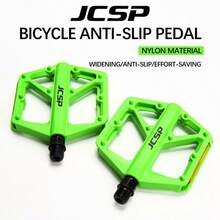 Bicycle Pedals, JCSP Nylon Bicycle Pedals, Anti-Slip Bicycle Pedals, Suitable For Various Bicycles, Wide/Anti-Slip/Ergonomic Bicycle Pedals, Cycling Bicycle Pedals