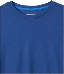 Essentials Performance Tech - Camiseta para hombre, paquete de 2 - Azul - Ver 10