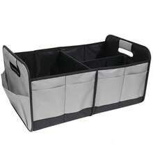 1pc Car Trunk Storage Rack Folding Carrying Box For Camping, Large Capacity Car Storage Box Trunk Reinforcement Handle, Foldable Multi-Component Storage Rack, Foldable Waterproof Nylon Polyester - Multicolor - View 15