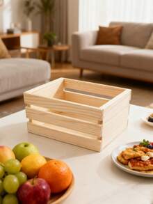 1/3 Stücke kleine Holzaufbewahrungsbox, geeignet für die Schreibtischorganisation, stapelbare Mini-Kunststoffaufbewahrungsbox, geeignet für Aufbewahrungsregale im Büro Zuhause, kleine Aufbewahrungskorb Behälter