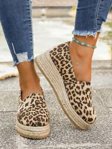 Sandalias de cuña tejidas a mano para mujer para exteriores, nuevos zapatos planos de estilo bohemio con plataforma y suela gruesa de moda