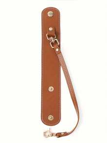 PU Leather Multi-Functional Creative Glove Lanyard, Travel Scarf Storage Clip For Outings And Riding, Outdoor Essentials, Handsfree Storage, Sleek Clip, Creative Design, Highquality Accessory, Lightweight Material, Scarf Holder, Portable Organizer, Commuters, Cyclists, Utility Hooks