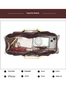 勃艮第红色褶皱云包 PU 皮革几何金属手提包女士时尚手拿包约会派对晚宴包适合宴会晚装婚礼约会节日日常使用 - 彩色 - 查看 11