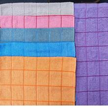 Checkered Series Towels, Available In Various Colors, With Excellent Texture - Multicolor - View 3