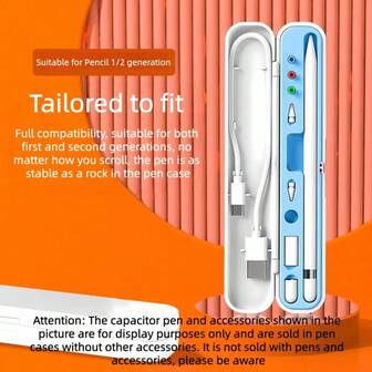 Compatible With Apple Pencil Box 2 1 Apple Pencil Cover Second Generation First Generation Touchpen Holder Protective Cover Compatible With IPad Pen Accessories