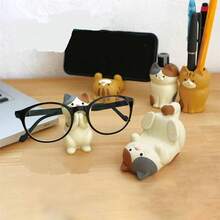 Tablet Stands - Tricolor Cat Hand Brooch - View 3