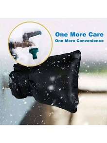 1/2/4 pièces Housse de protection pour robinet de jardin extérieur, veste isolante anti-gel pour robinet extérieur