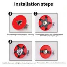 Dual-Mode Weeding Disc For Wet And Dry Fields | Terraced Rice Seedling Protection Tool (Stone-Proof Titanium Steel Blade) | 360° Anti-Entanglement Agricultural System | Quick-Release Brush Cutter Accessories | No-Damage Cutting Kit
