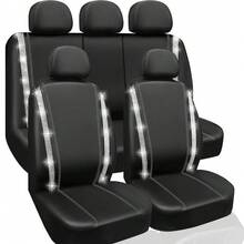 Breathable Full Coverage Rhinestone Embellished Fashionable Car Seat Cover Cushion, Universal For All Seasons, Glittering Car Sofa Cover