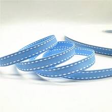 5 thước Anh ruy băng Grosgrain có dây thép 10mm dùng để trang trí đám cưới, Giáng sinh, làm nơ ruy băng thủ công, gói quà. - Chọn màu - Xem 19