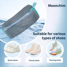 أكياس الغسيل للأحذية، أكياس غسيل الأحذية الرياضية، أحذية التنس، غسالة الملابس والمجفف، أكياس تنظيف الجوارب القابلة لإعادة الاستخدام، الملابس الرقيقة، أكياس غسيل الأحذية الرياضية/غسالة الملابس، أكياس غسيل الأحذية الرياضية، أكياس تنظيف الأحذية القابلة لإعادة الاستخدام (لجميع أنواع وأحجام الأحذية)، أكياس غسيل الأحذية ذات السحاب المخفي المتين (للأحذية الرياضية وأحذية الجيم) - متعدد الألوان - مشاهدة 8