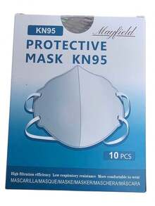 mascarilla KN95 Mayfield Presentación en caja sellada de  10 unidades. - Blanco - Ver 3