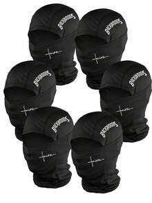 6 cái/2 cái/1 cái Mặt nạ trùm đầu in hình Balaclava Unisex, thoáng khí cho các môn thể thao ngoài trời, đi bộ đường dài, câu cá, đi làm, thích hợp để đội hàng ngày - Nhiều màu - Xem 1