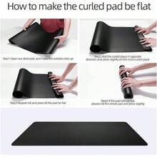 Timotech Tapete para Laptop Antideslizante, Alfombrilla para Ratón, Accesorios de Escritorio, Tapete para Laptop, Tapete Resistente al Agua, Alfombrilla Doble Cara () - Estándar - Ver 11