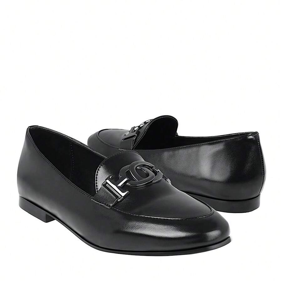 WOMEN'S STYLO LOAFERS 2946 BLACK SIMIPIEL - 黑色 - 查看 1