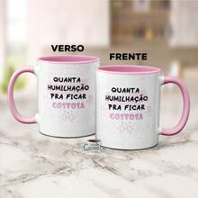 Academina Workout Mug How Much Humiliation To Become Hot - Rosa Pálido - Ver 2