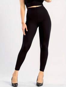 3 Packs Women Athletic Leggings, Solid Color High Elasticity Workout Tights For Running, Gym, Yoga, Outdoor Activities, Spring/Summer