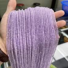 15 英寸 3 毫米天然石圆珠，虎眼石/紫水晶/石榴石/玛瑙等天然材料，多色脉轮疗愈石，适合 DIY 珠宝制作/手链/项链