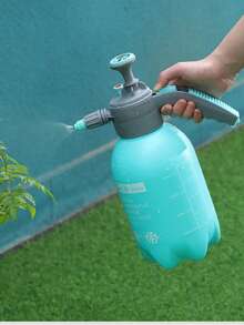 1pc 2L/3L, 67.64oz/101.45oz Watering Can, Adjustable Nozzle Garden Sprayer Bottle, Heavy Duty Anti-Drop Pressure Spray Bottle With Graduated Scale For Outdoor Gardening, Car Wash, Surface Disinfection