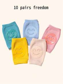 1/2/3/5 双装婴儿护膝,爬行护腿套,幼儿防滑护膝,婴儿护肘袜,爬行护膝 - 彩色 - 查看 26