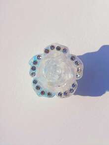 1/2/6 peças Acessórios Fofos para Sapatos Azuis (Strass Rosa, Estrela Tie Dye, Corrente) - Decorações DIY Removíveis e Fáceis de Instalar para Personalizar Sapatos de Lona, Tênis, Sapatos de Plataforma, Qualquer Sapato com Cadarço - Presentes Perfeitos para Feriados, Festas e Ocasiões Especiais