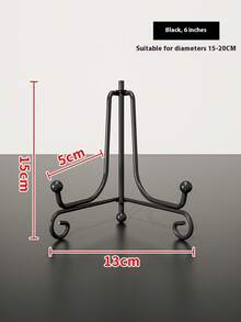 1pc Iron Display Rack, Metal Easel Frame, Gold Color Small Iron Art Display Stand, Can Display Cards, Cookies, Decorative Plates, Artworks