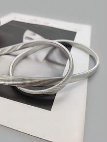 1 قطعة سلسلة معدنية قابلة للتمدد بتزيين من الراين للنساء، مناسبة للفساتين والمعاطف، مناسبة للارتداء اليومي في الصيف والمدرسة والخريف وعيد الهالوين