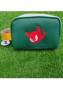 Bolso de golf de moda coreana y japonesa 2025, bolso accesorio de golf, accesorio de ropa de golf de color clásico, bordado de logotipo de monstruo único, unisex