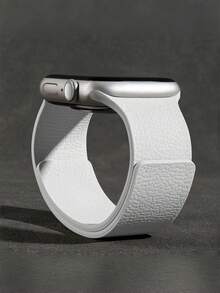 1 curea magnetică de ceas unisex din silicon cu textură Litchi, compatibilă cu 42mm, 38mm, 40mm, 41mm, 44mm, 45mm, 46mm, 49mm, curea de schimb la modă pentru ceas inteligent pentru seria Ultra2, Ultra SE2, SE 11, 10, 9, 8, 7, 6, 5, 4, 3, 2, 1