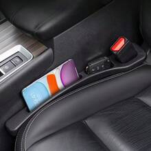40cm/15.7inch Soft Gel Car Seat Gap Filler - Christmas Gift, Christmas Essential, Car Seat Crevice Storage Pad, Soft Gel Material Fits Tightly To Seat And Armrest Edges, Car Necessity - one-size - View 5